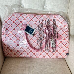 Roller Rabbit x Target Geo Hearts Softside Duffel  Travel Bag Double Strap NWT